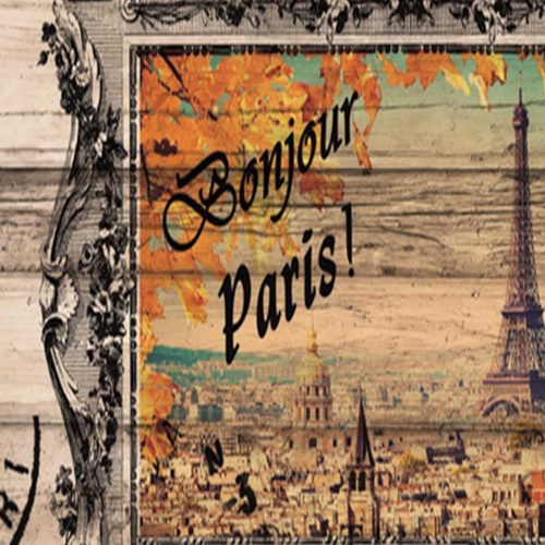 Ozdobný paraván, Stesk po Paříži