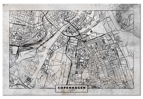 Obraz - Copenhagen Plan (1 Part) Wide
