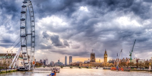 Obraz jedinečný Londýn a řeka Temže