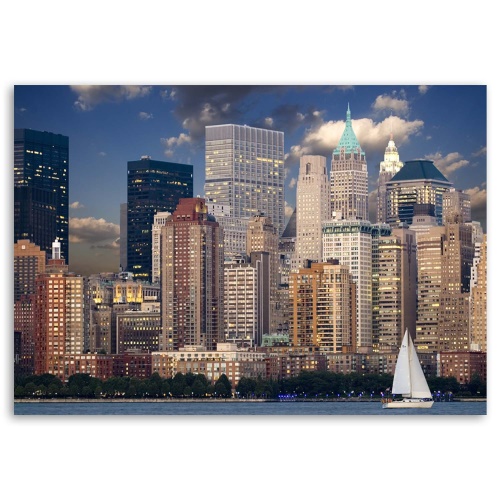Obraz na plátně Panorama města New York