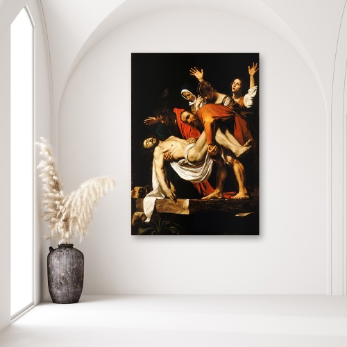 Obraz na plátně Obraz kříže - Caravaggio