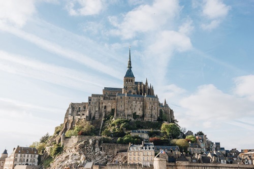 Tapeta hrad Mont-Saint-Michel
