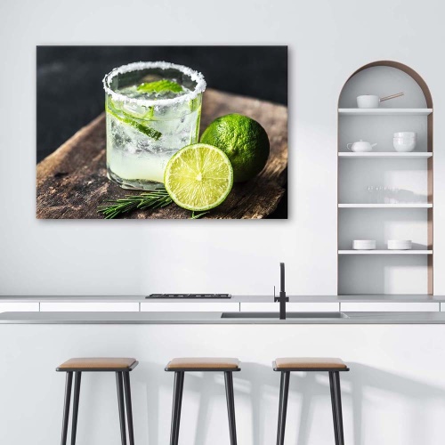 Obraz na plátně Limetkový koktejl