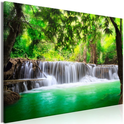 Obraz - Kanjanaburi Waterfall (1 Part) Wide