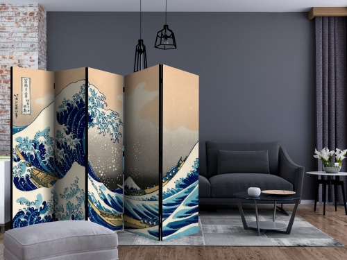Paraván - The Great Wave off Kanagawa II [Room Dividers]