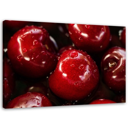 Obraz na plátně Ovoce Červené třešně