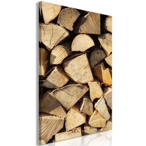 Obraz - Beauty of Wood (1 Part) Vertical