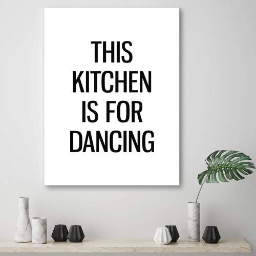 Obraz na plátně Taneční kuchyně