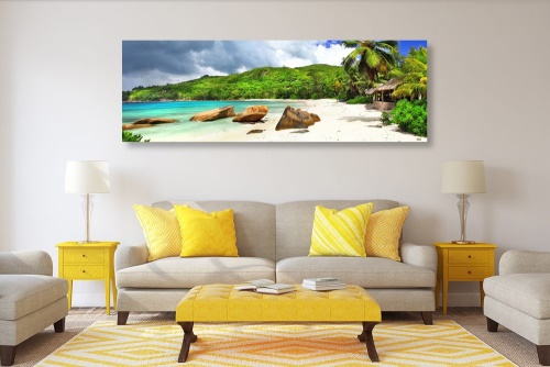 Obraz tropické Seychely