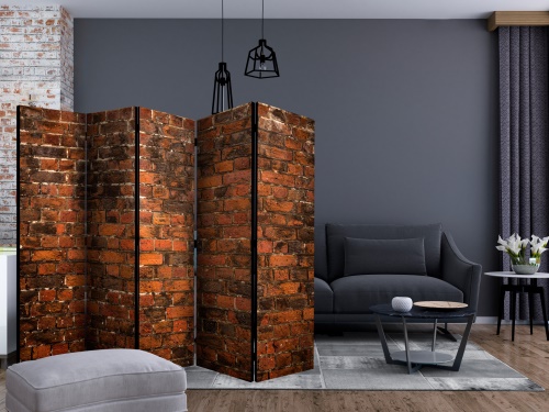 Paraván - Old Brick Wall II [Room Dividers]