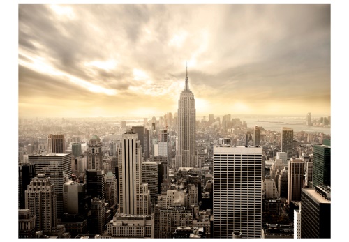 Fototapeta - New York - Manhattan at dawn