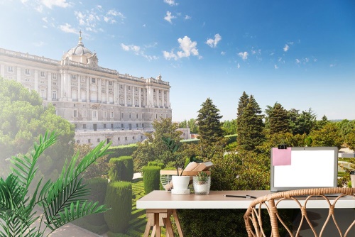 Samolepící fototapeta královský palác v Madridu