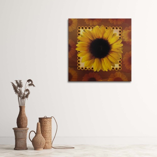 Obraz na plátně Příroda slunečnic