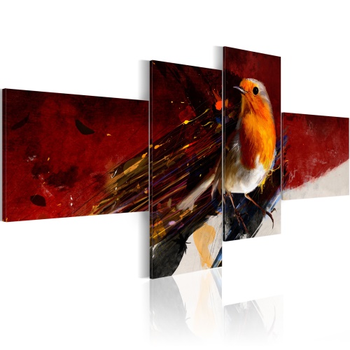 Obraz - Oranžový ptáček