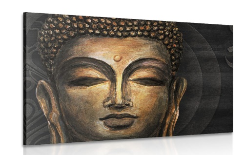 Obraz tvář Budhy