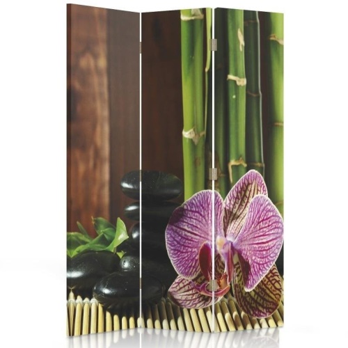 Ozdobný paraván Zen Orchid Bamboo