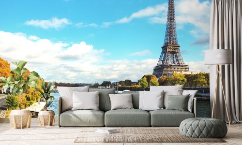 Tapeta překrásná panorama Paříže