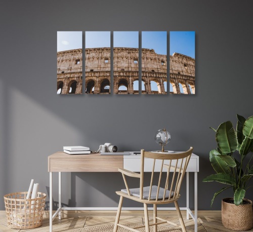 5-dílný obraz Koloseum