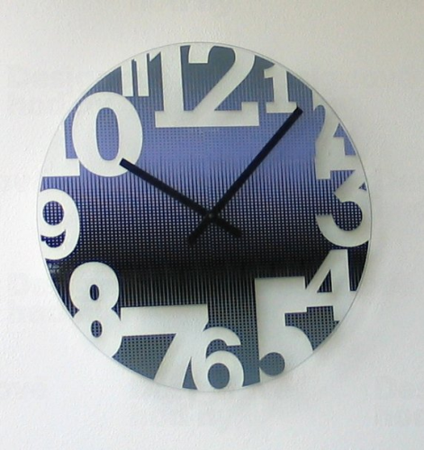 Designové nástěnné hodiny 8127pa Nextime Swing 43cm