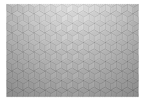 Fototapeta - Hexagons in Detail