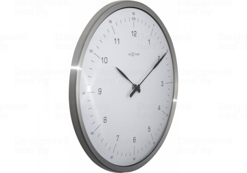 Designové nástěnné hodiny 3243wi Nextime 60 minutes 33cm