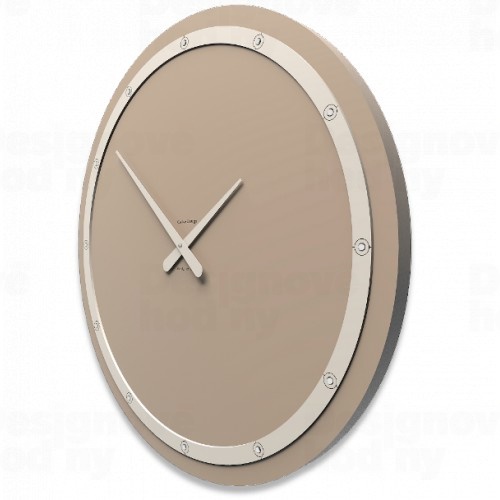 Designové hodiny 10-211 CalleaDesign Tiffany Swarovski 60cm