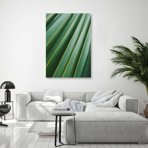Obraz na plátně Palmové listy Zelená rostlina