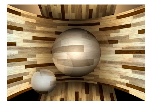 Fototapeta - Wooden orbit