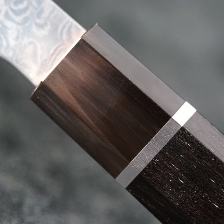 DELLINGER Octagonal Ebony Wood nůž Kiritsuke / Chef 8,5"