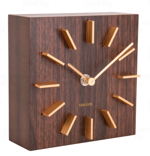 Designové stolní i nástěnné hodiny 5781DW Karlsson 15cm