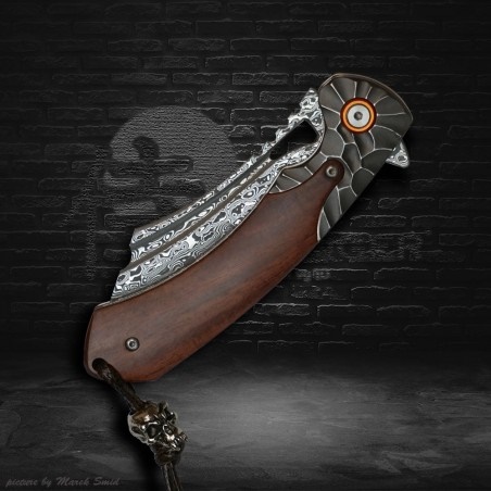 DELLINGER Rock VG-10 lovecký zavírací damaškový nůž 