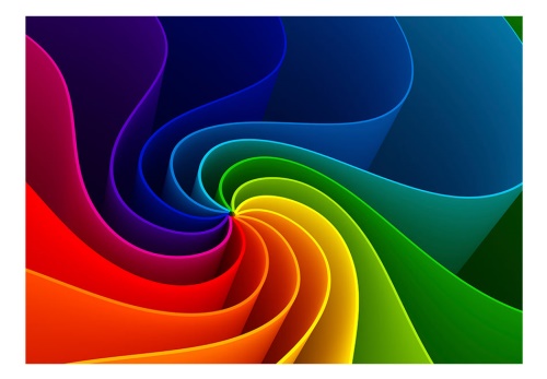 Fototapeta - Colorful Pinwheel