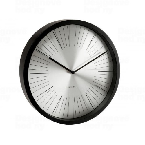 Designové nástěnné hodiny 5371BK Karlsson 30cm