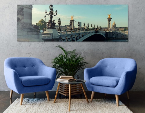 Obraz most Alexandra III. v Paříži