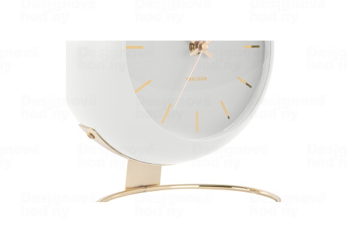 Designové stolní hodiny 5832WH Karlsson 25cm