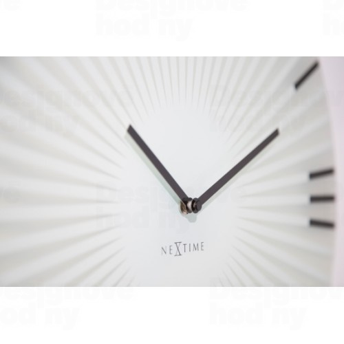 Designové nástěnné hodiny 8175wi Nextime Sticks 43cm