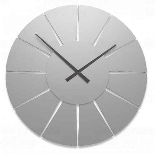 Designové hodiny 10-326 CalleaDesign Extreme L 100cm (více barevných variant)  Dýha bělený dub - 81