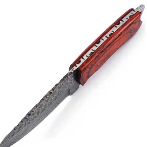 KnifeBoss lovecký damaškový nůž Red Dragon