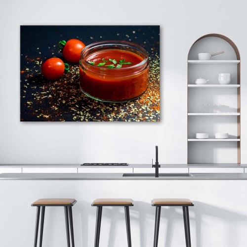 Obraz na plátně Rajčata Zelenina Kuchyně