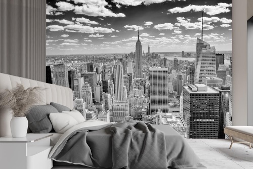 Fototapeta, Mraky nad Manhattanem