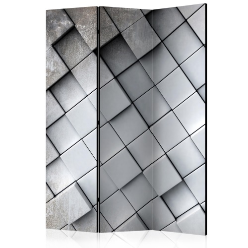 Paraván - Gray background 3D [Room Dividers]
