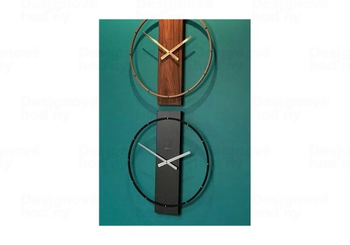 Designové nástěnné hodiny 3195br Nextime Carl 58cm