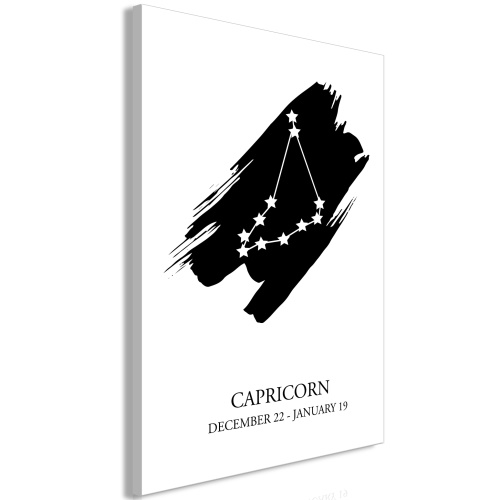 Obraz - Zodiac Signs: Capricorn (1 Part) Vertical