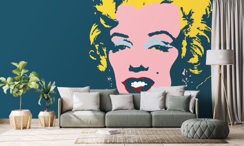 Tapeta Marilyn Monroe v pop art designu