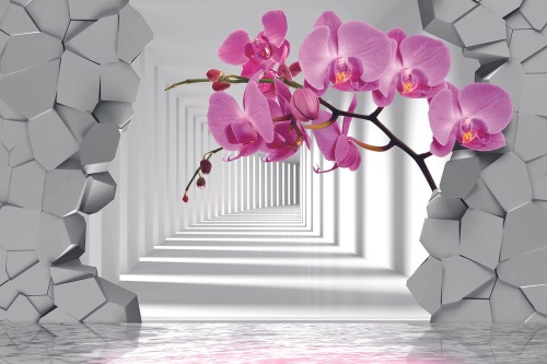 Tapeta futuristická orchidej