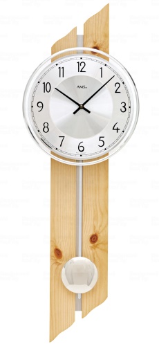 Kyvadlové nástěnné hodiny 7469 AMS 65cm