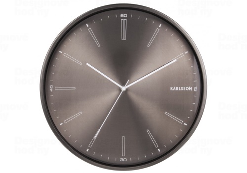Designové nástěnné hodiny 5811GM Karlsson 40cm