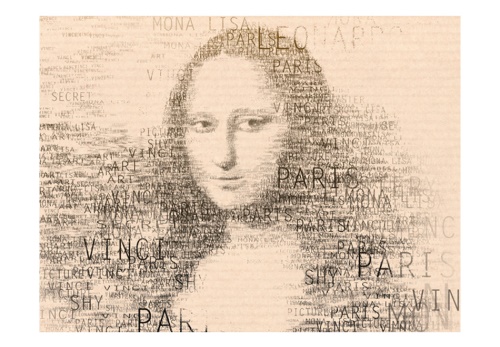 Fototapeta - Mona Lisa's thoughts