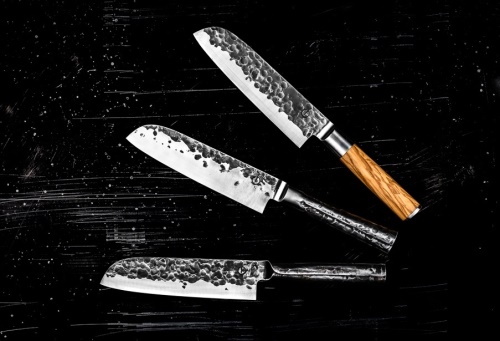 FORGED Olive nůž Santoku 18 cm
