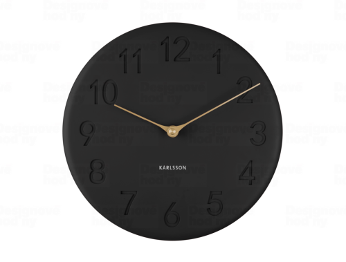 Designové nástěnné hodiny 5771BK Karlsson 25cm
